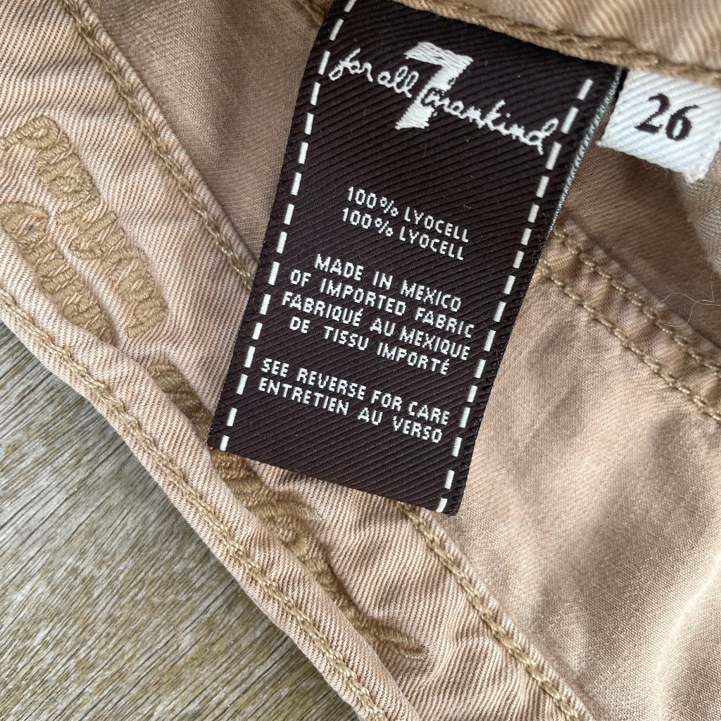 Women's 7 For All Mankind Designer Jeans, Size 26 - Like New!